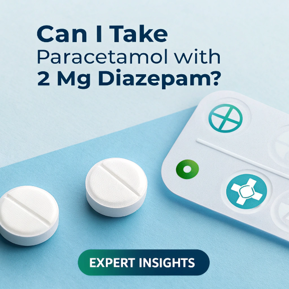 Can I Take Paracetamol with 2 mg Diazepam? Expert Insights