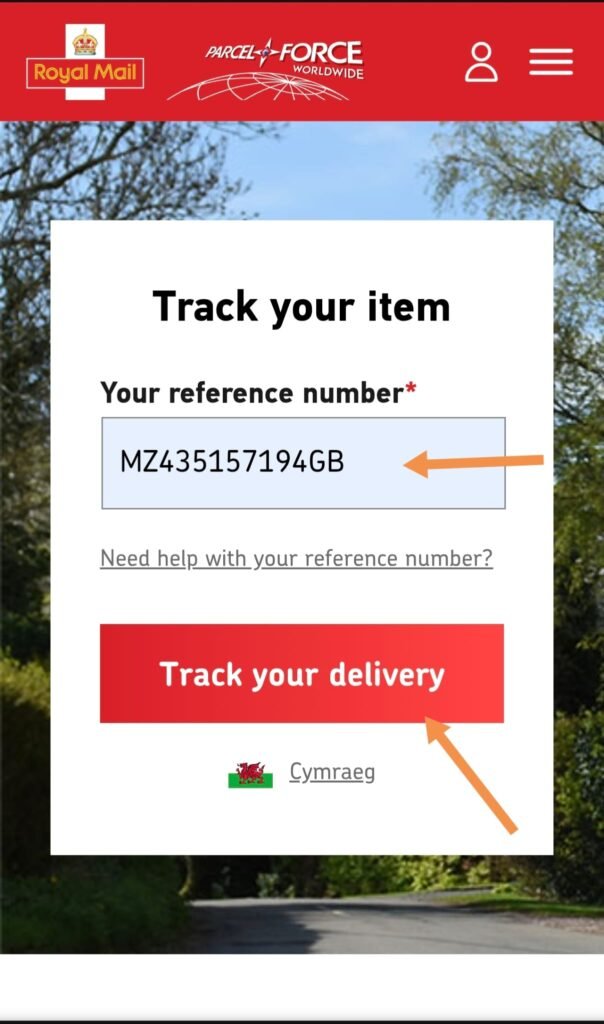 Royal Mail Tracking